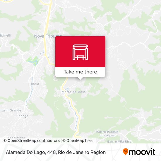 Alameda Do Lago, 448 map