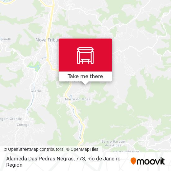 Alameda Das Pedras Negras, 773 map