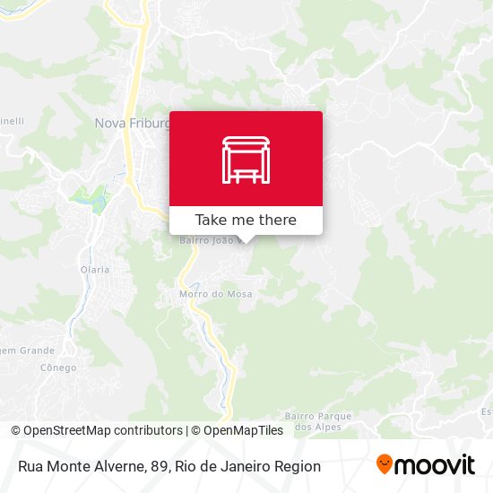 Rua Monte Alverne, 89 map