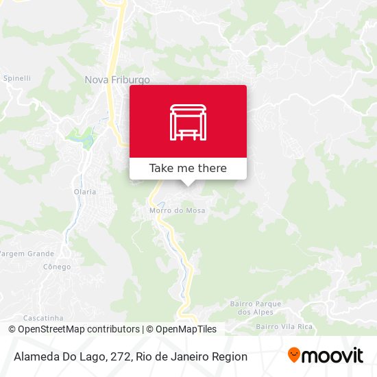 Alameda Do Lago, 272 map