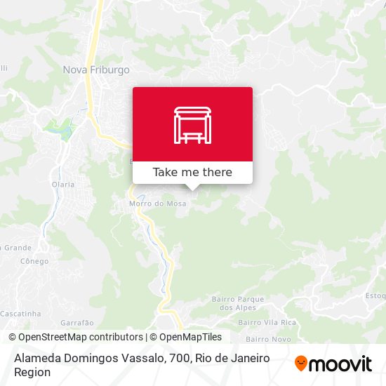 Alameda Domingos Vassalo, 700 map