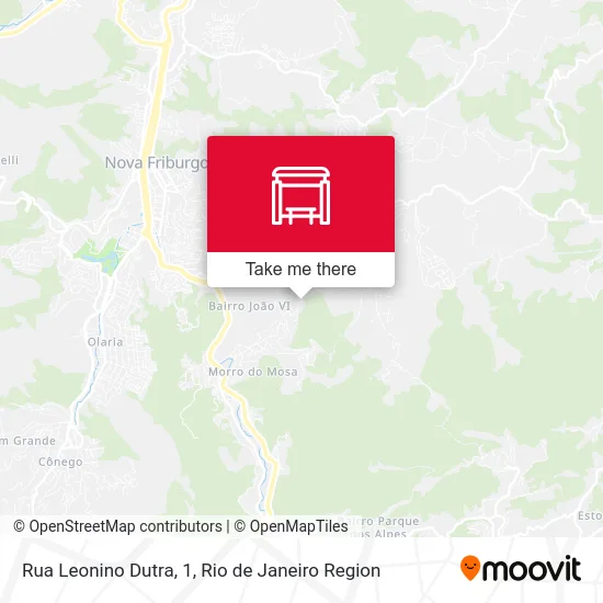 Rua Leonino Dutra, 1 map