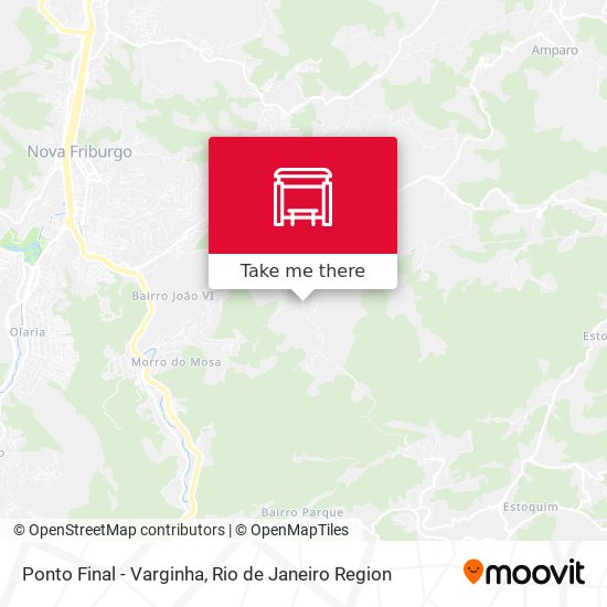 Ponto Final - Varginha map