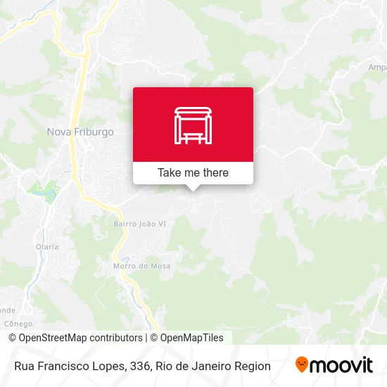 Rua Francisco Lopes, 336 map