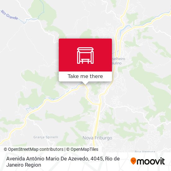 Avenida Antônio Mario De Azevedo, 4045 map