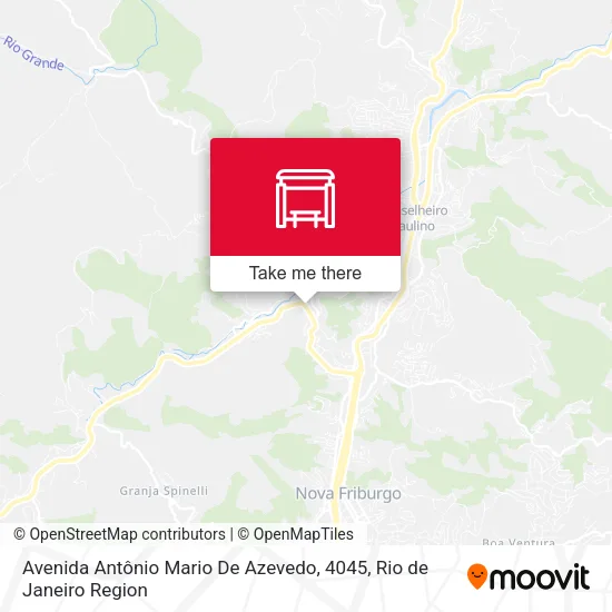 Avenida Antônio Mario De Azevedo, 4045 map