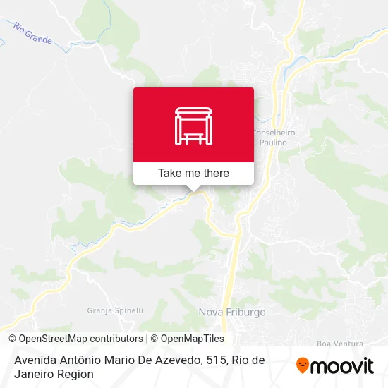 Avenida Antônio Mario De Azevedo, 515 map