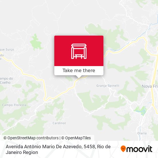 Avenida Antônio Mario De Azevedo, 5458 map