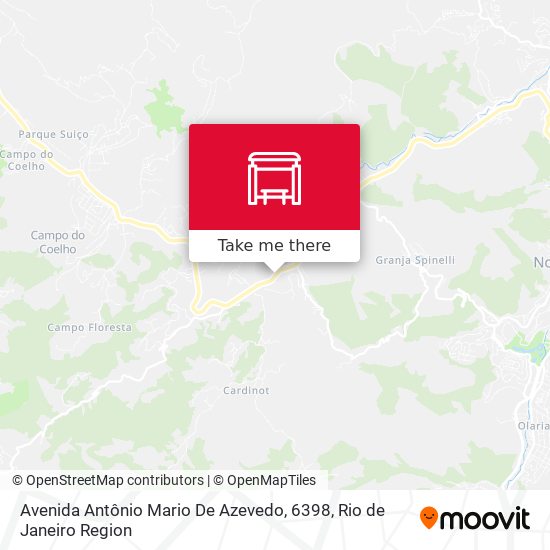 Avenida Antônio Mario De Azevedo, 6398 map