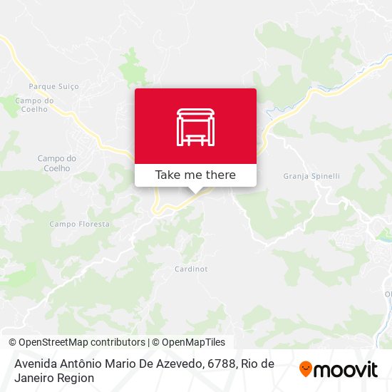 Avenida Antônio Mario De Azevedo, 6788 map