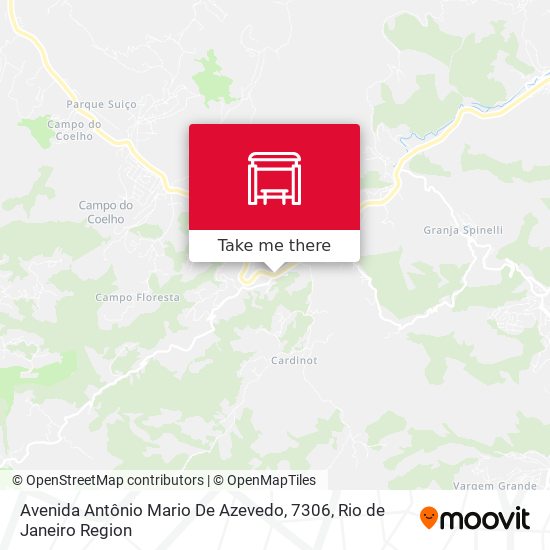 Avenida Antônio Mario De Azevedo, 7306 map