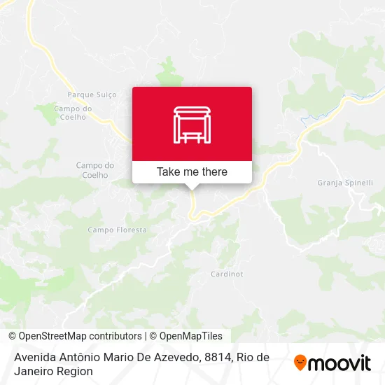 Avenida Antônio Mario De Azevedo, 8814 map