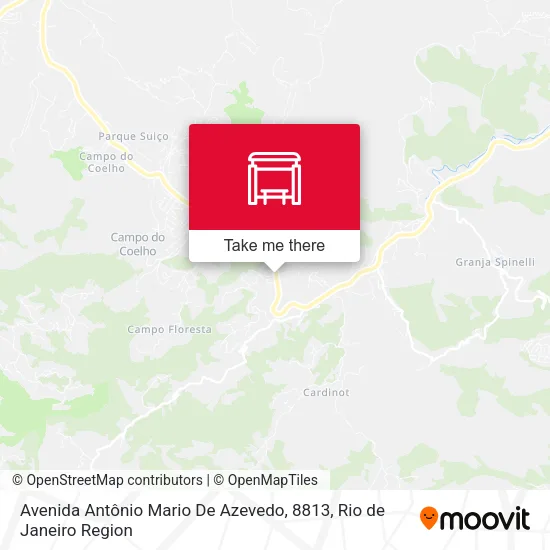 Avenida Antônio Mario De Azevedo, 8813 map