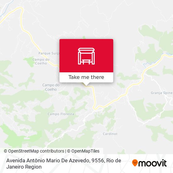 Avenida Antônio Mario De Azevedo, 9556 map