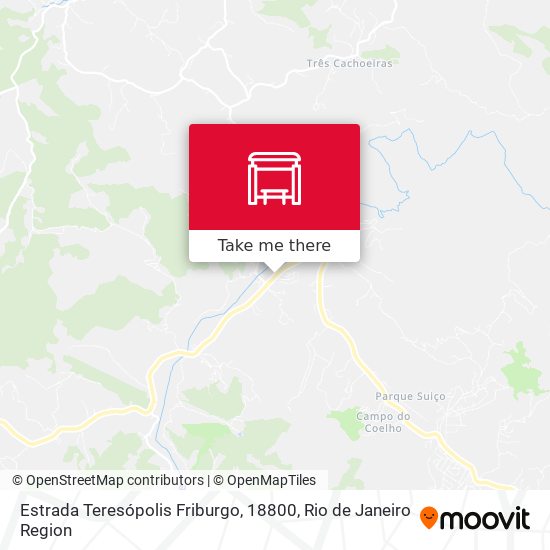 Estrada Teresópolis Friburgo, 18800 map