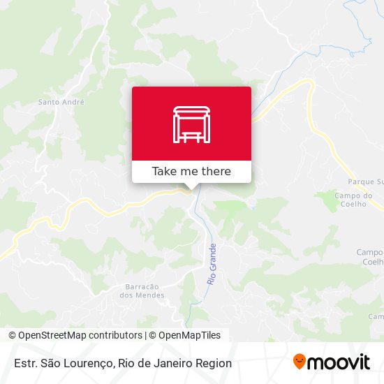 Estr. São Lourenço map