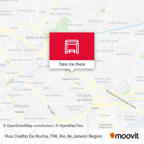 Rua Coelho Da Rocha, 798 map