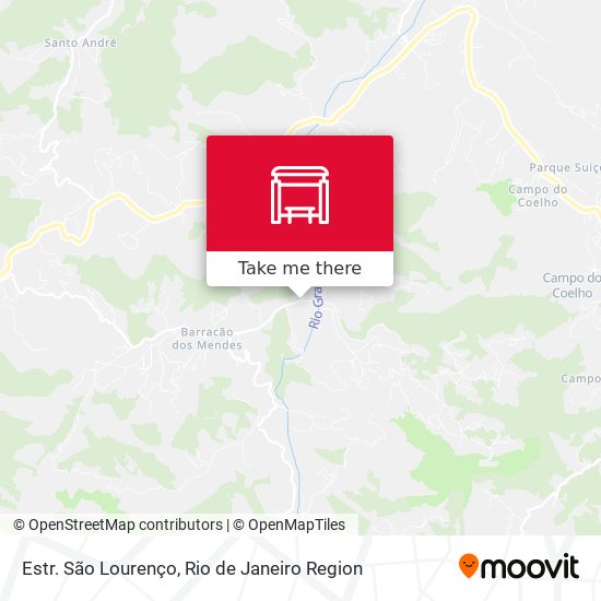 Estr. São Lourenço map