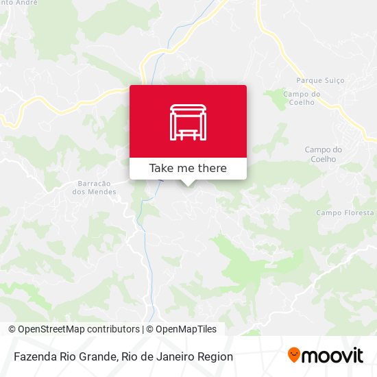 Fazenda Rio Grande map