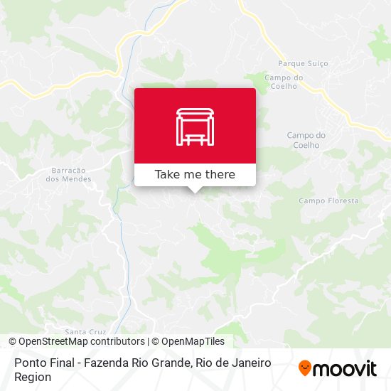 Ponto Final - Fazenda Rio Grande map