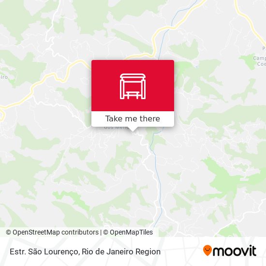 Estr. São Lourenço map