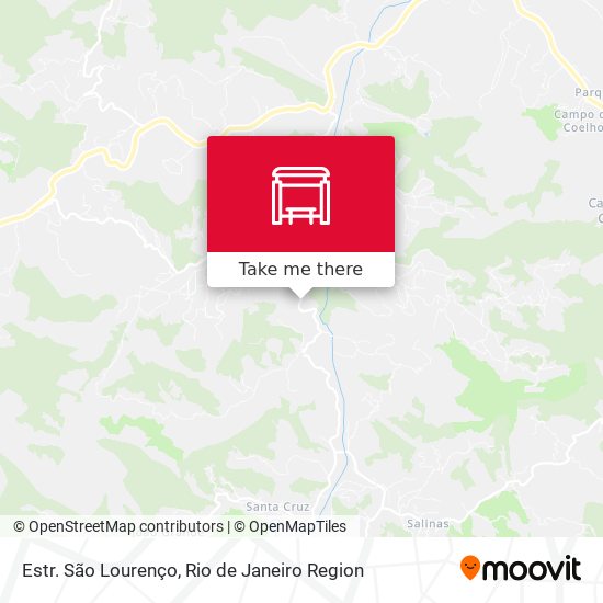Estr. São Lourenço map