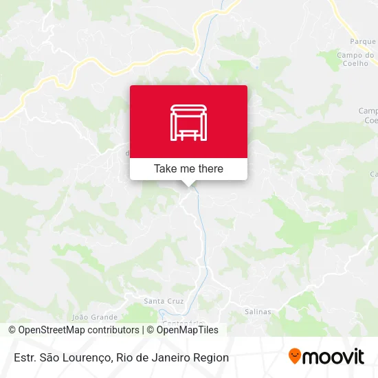 Estr. São Lourenço map