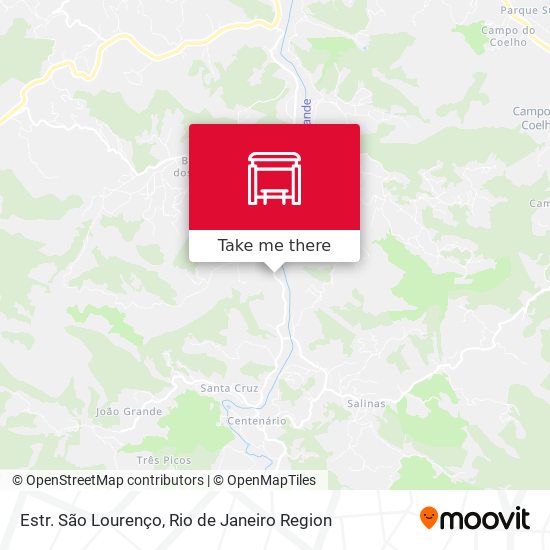 Estr. São Lourenço map