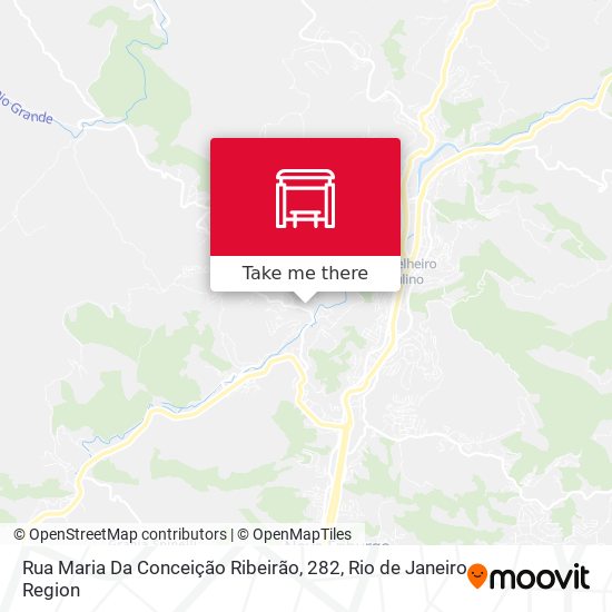 Rua Maria Da Conceição Ribeirão, 282 map