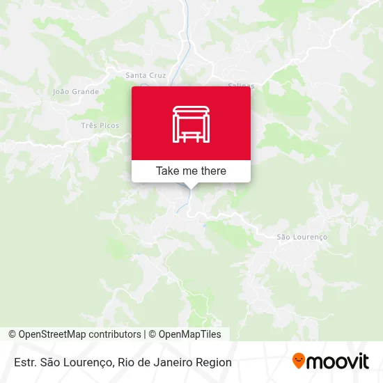 Estr. São Lourenço map