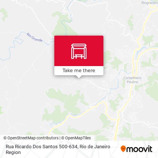 Rua Ricardo Dos Santos 500-634 map