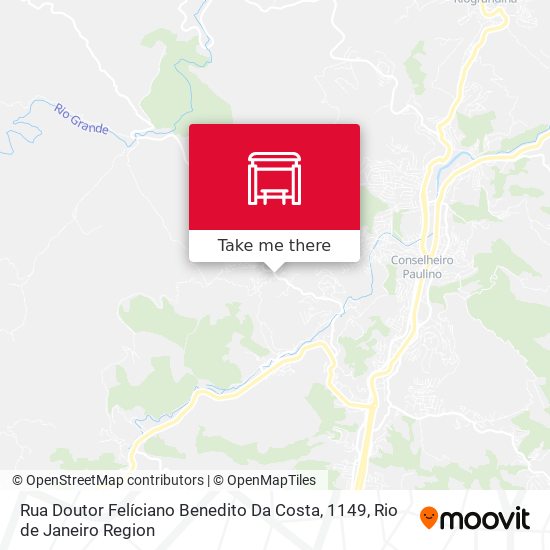 Rua Doutor Felíciano Benedito Da Costa, 1149 map