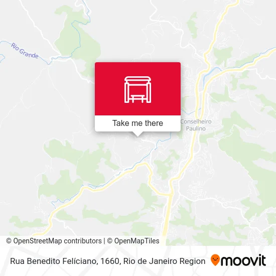 Rua Benedito Felíciano, 1660 map