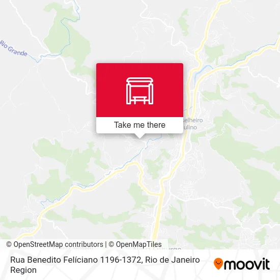 Rua Benedito Felíciano 1196-1372 map