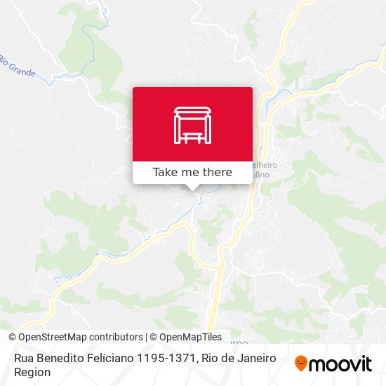 Rua Benedito Felíciano 1195-1371 map
