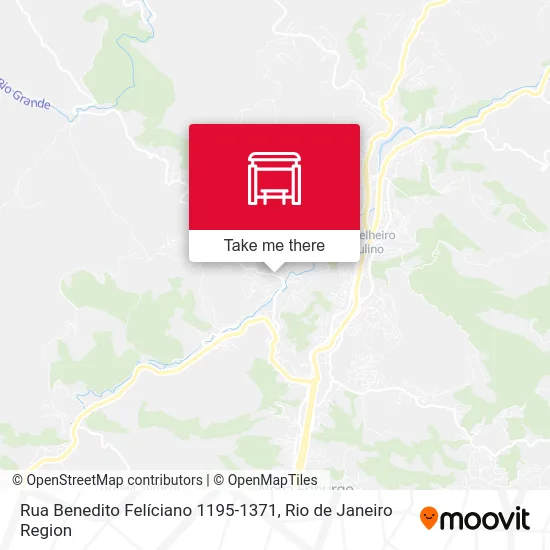 Rua Benedito Felíciano 1195-1371 map