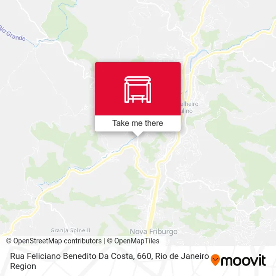 Rua Feliciano Benedito Da Costa, 660 map
