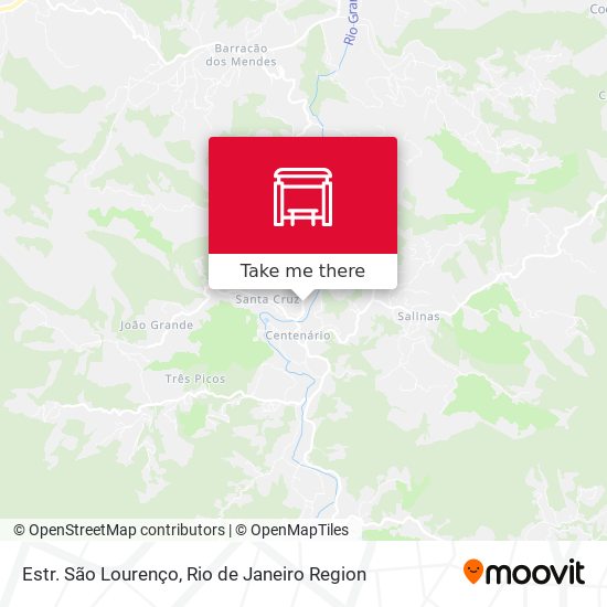 Estr. São Lourenço map