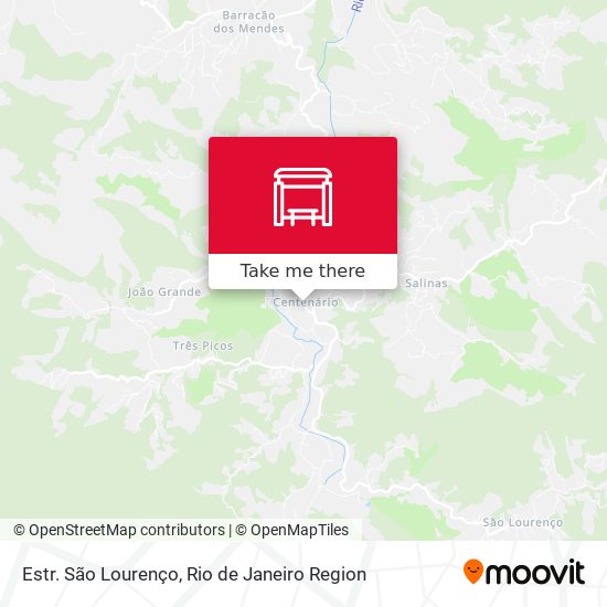 Estr. São Lourenço map
