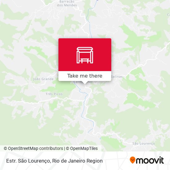 Estr. São Lourenço map