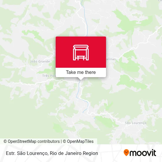 Estr. São Lourenço map