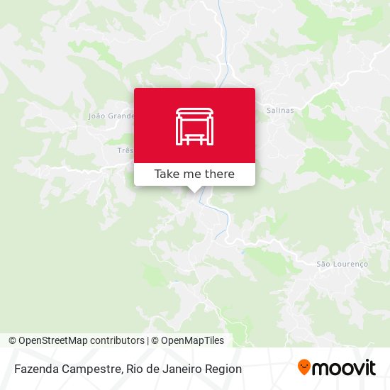 Fazenda Campestre map