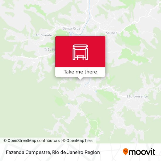 Fazenda Campestre map