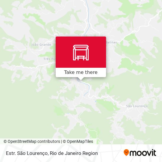 Estr. São Lourenço map