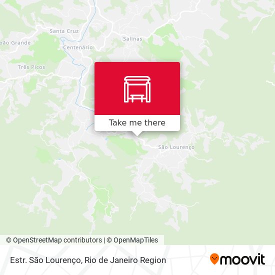 Estr. São Lourenço map