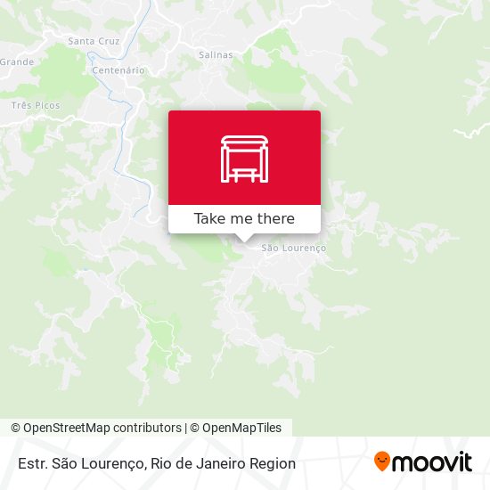 Estr. São Lourenço map