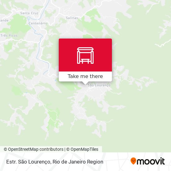 Estr. São Lourenço map