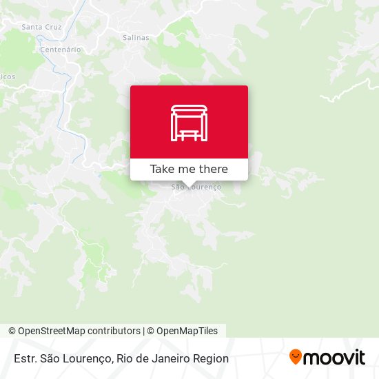 Estr. São Lourenço map