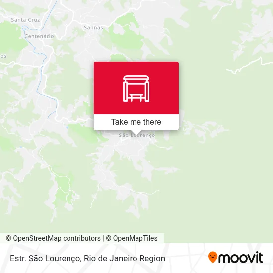 Estr. São Lourenço map