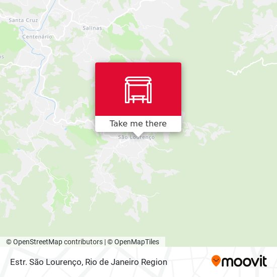 Estr. São Lourenço map